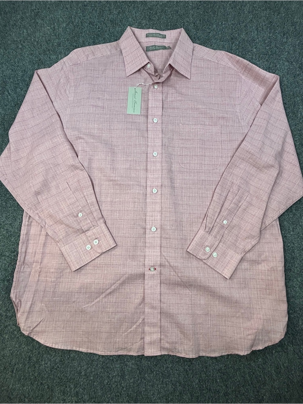 New Daniel Cremuiex linen/ cotton blend long sleeve button down men’s XL.